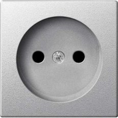 Merten Kryt zásuvky System M clonky Aluminium SCHNEIDER MTN2030-0460