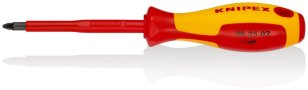 KNIPEX 982502 šroubovák křížový do 1kV Kraftform Pozidriv PZ 2x100mm KN 98 25 02