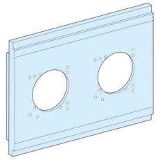 Schneider 08863 Montážní deska s dvěma otvory 65x85mm