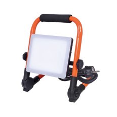 LED reflektor se sklopným stojanem 30W 2700lm 4000K kabel se zástrčkou IP65