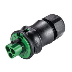 vidlice na kabel gesis RST, 3-pól, průchodka 10-14mm, šroubové svorky, zelená