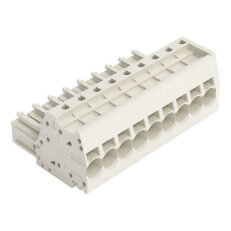 Pružinová svorka Push-in CAGE CLAMP 10mm2 světle šedá 9pól. WAGO 831-3109