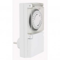 Spínací mechanická venkovní zásuvka IP44 Emos P5505