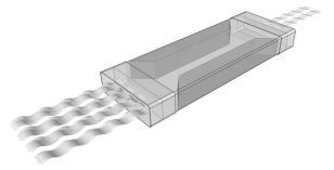 UP-IAA-204x60/1000 tlumič hluku ELEKTRODESIGN 6980417