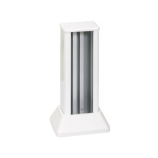 Mini instalační sloupky jednostranná ALC 336mm 4×K45 2×CIMA 2×S500 čistě bílá