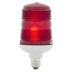 Maják zábleskový MINIFLASH X 110V, AC, IP54, E27, červená, světle šedá 63823
