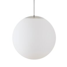 Závěsné LED svítidlo se skleněným stínidlem OSMONT ADRIA P5 HP 65W IP40 3K chrom