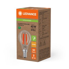 Světelný zdroj LEDVANCE LED CLASSIC P ENERGY EFFICIENCY A S 2.2W 827 Clear E14