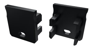 Koncovka profilu EC-PROFIL Y BLACK HO (12-0092-00) GREENLUX GXLP1463