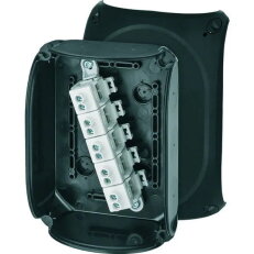 Kabelova rozvodka 2,5-10 mm2 5 pólů, černá, zóna Ex 2 a 22 HENSEL KX 1010 C