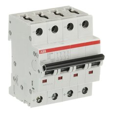 Jistič ABB S204M-C2UC, 4P, 2A, char. C, DC: 220/440V DC, AC: 253/440V