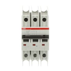 ABB SU203M-C4 jistič char. C 10kA 4A 3P  dle UL489 a CSA 22.2 No. 5