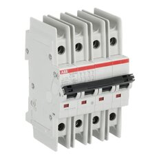 ABB SU204M-C1 jistič char. C 10kA 1A 4P  dle UL489 a CSA 22.2 No. 5