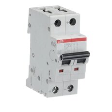 Jistič ABB S202M-K1,6UC, 2P, 1,6A, char. K, DC: 220/440V DC, AC: 253/440V