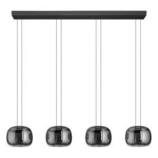 Závěsné svítidlo HORTUNAS LED 23,2W IP20 černá EGLO 390433