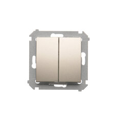 DW6/2L.01/X/44 Přepínač dvojitý střídavý