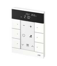 Ovládací prvek Tenton ABB KNX 6nás s termostatem, IAQ, studio bílá