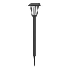 SOLAR-LED FL M.SENSOR SCHWARZ 'PRIETTA'