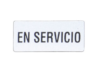 Lovato LPXAE224 Štítek ''EN SERVICIO''