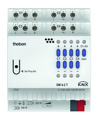 Univerzální stmívací aktor DM 2 T KNX 4n