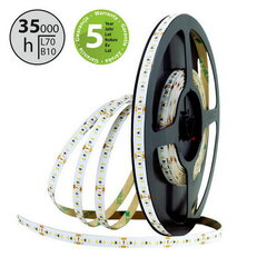 LED pásek SMD2216 NW, 180LED/m, 12W/m, DC 24V, 1045lm/m, CRI90, IP20, 8mm, 30m