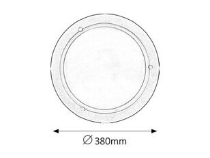 Ufo E27 2x 60W IP20 bílá RABALUX 5131