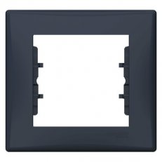 Sedna Rámeček jednonásobný, Graphite SCHNEIDER SDN5800170