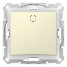 Sedna Spínač dvojpólový IP44, řazení 2, Beige SCHNEIDER SDN0200347