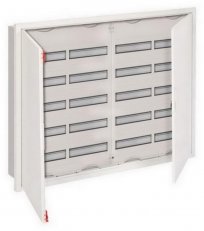 Zapuštěná rozvodnice ABB U54 -240M s dveřmi