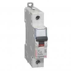 DX3 JISTIČ, 1 PÓLOVÝ, CHAR. C,16A 10000A/16KA LEGRAND 409114