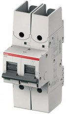 ABB S802S-UCK125-R jistič pro kabelové oko char. K 2p 125A 250V DC 50kA