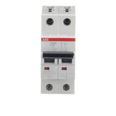 S202M-C25 2F jistič 25 A char. C 10kA ABB 2CDS272001R0254