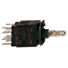 Schneider ZB6ZB35B Polosestava kontaktů, 12...24V, 1 Z + 1 V - zelená