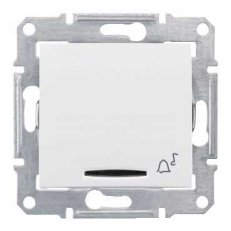 Sedna Ovládač tlačítkový orient.kontrolka 'zvonek' 1/0So Polar SCHNEIDER