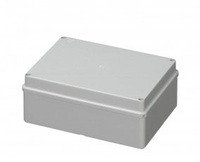 Krabice S-BOX 416, 190x140x70 mm, IP56 šedá, kovové šrouby, 650°C S-BOX 416M