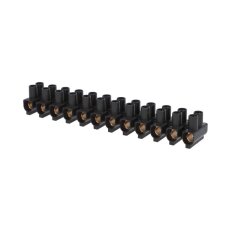 Svorkovnice instalační EKL 4 BE-SVCE 12x10÷25mm2 T80 PP černá mosazná 1001120
