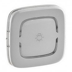 VALENA ALLURE KRYT PRO MYHOME_UP SYMBOL SVĚTLO 2MODULOVÝ HLINÍK LEGRAND 755384