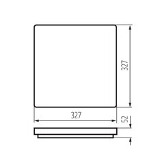 Přisazené LED svítidlo VARSO HI 36W-NW-L, KANLUX 26449