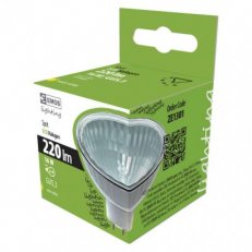 Halogenová žárovka ECO MR16 DIM 16W GU5,3 WW stmívatelná ZE1301 Emos teplá bílá