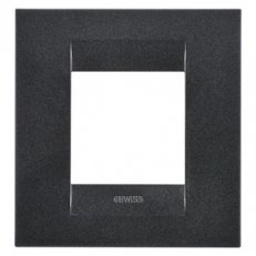 CHORUS Rámeček Geo mezinár., 2násobný, břidlicová GEWISS GW16422VA