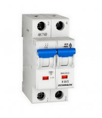 Instalační jistič 6 kA, B 10A, 2P SCHRACK BM618210--