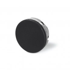SCAME 590.PTRN8 Záslepka otvoru černá pr. 22mm série TOP22