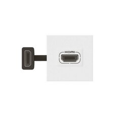 MOSAIC PŘEDKONEKTOROVANÁ ZÁSUVKA HDMI 2 MODULY BÍLÁ LEGRAND 078979L