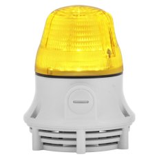 signální svítidlo + zvul. signál, MICROLAMP A, 24V, žlutý SIRENA 79735