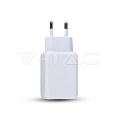 USB QC3.0 Travel Adaptor With Double Bli