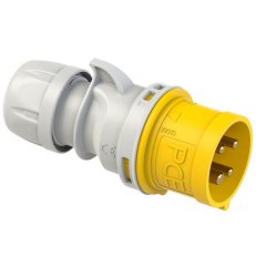 vidlice 4P, 32A/110 V 4h, IP44 PCE 024-4