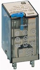 Průmyslové relé, DIN, 2P/10A, 24V DC, MA_LED_ODn FINDER 55.32.9.024.0070
