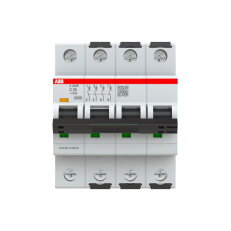 S304P-C25 4 fázový jistič 25 A char. C 25kA ABB 2CDS384001R0254