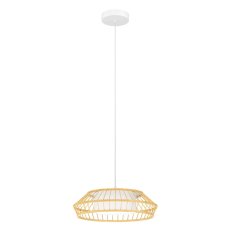 Závěsné svítidlo YUKU-Z LED bílá/bambus 22W EGLO 900842