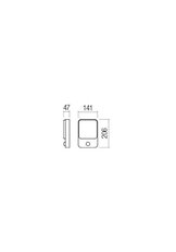 Nástěnné svítidlo COLIN AP LED SMD 9W IP54 DG 4000K REDO 90134